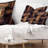 Abstract Reversible Throw Pillow