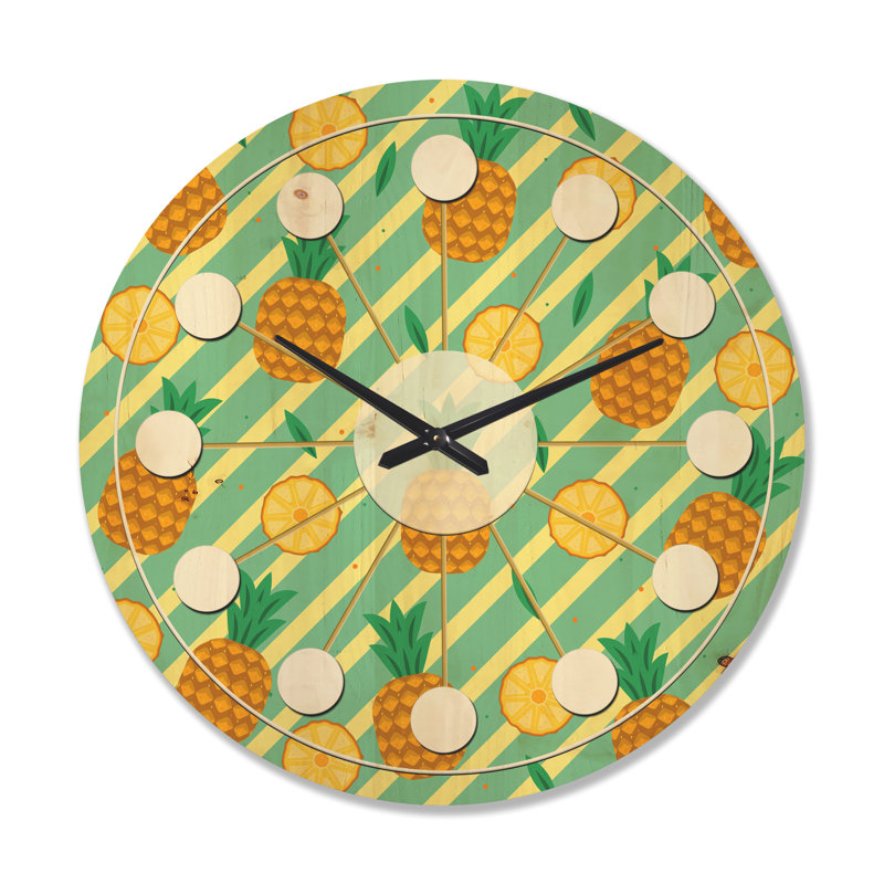 Horloge murale Pineapple, Grand