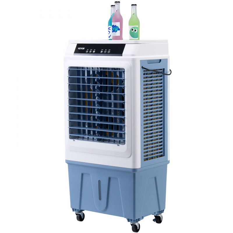 Refroidisseur d'air par évaporation portatif 3100 CFM avec réservoir d'eau 9 gallons