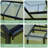 Greenhouse For Outdoors, Aluminum Greenhouse With Quick Setup Structure And Roof Vent-110353900-110353898