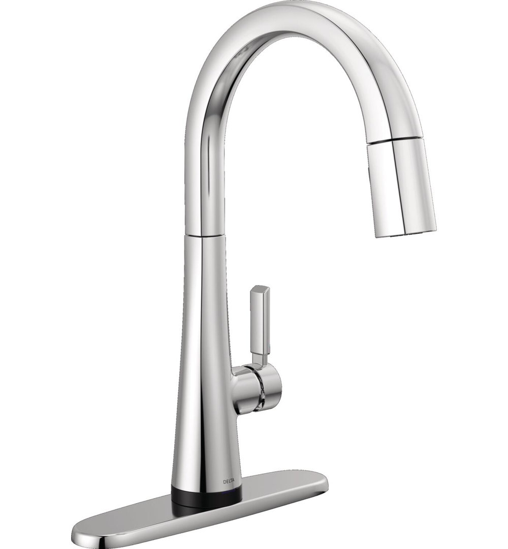 Monrovia Touch Kitchen Faucet with Pull Down Sprayer Delta