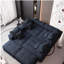 Ensemble de canapé moderne et grand modulaire, canapé rembourré en flanelle brillante avec 8 coussins, 8 coussins de bricolage, aucun assemblage requis, bleu-1704132941