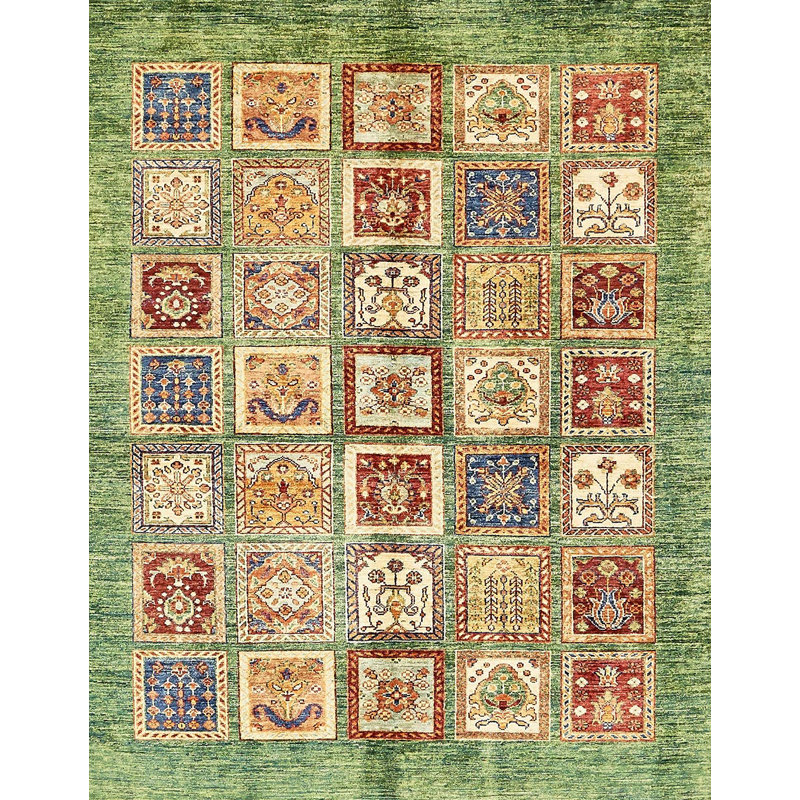 Tapis abstrait moderne 340, Rectangle de 5 pi x 8 pi
