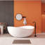 Baignoire de trempage autoportante 63 po x 37 po