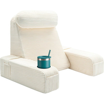 Reading Pillow for Adults, Back Pillow for Bed Sitting Up, Backrest Pillow for Sitting in Bed