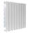 Blitz Hydronic Radiant Radiator Heater with Wall Bracket