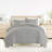 Duvet Cover Set Patterned Microfiber Ultra Soft Bedding in Ribbon-105814261