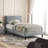 Tevrat Upholstered Platform Bed with Adjustable Headboard-845593058-845593059