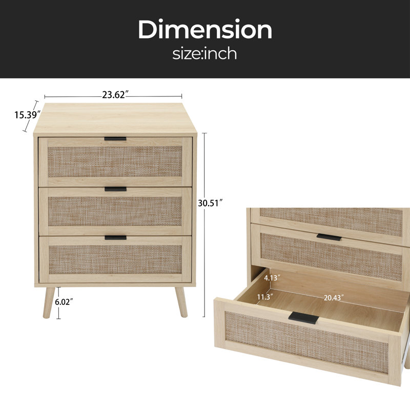 23.62'' W Nightstand