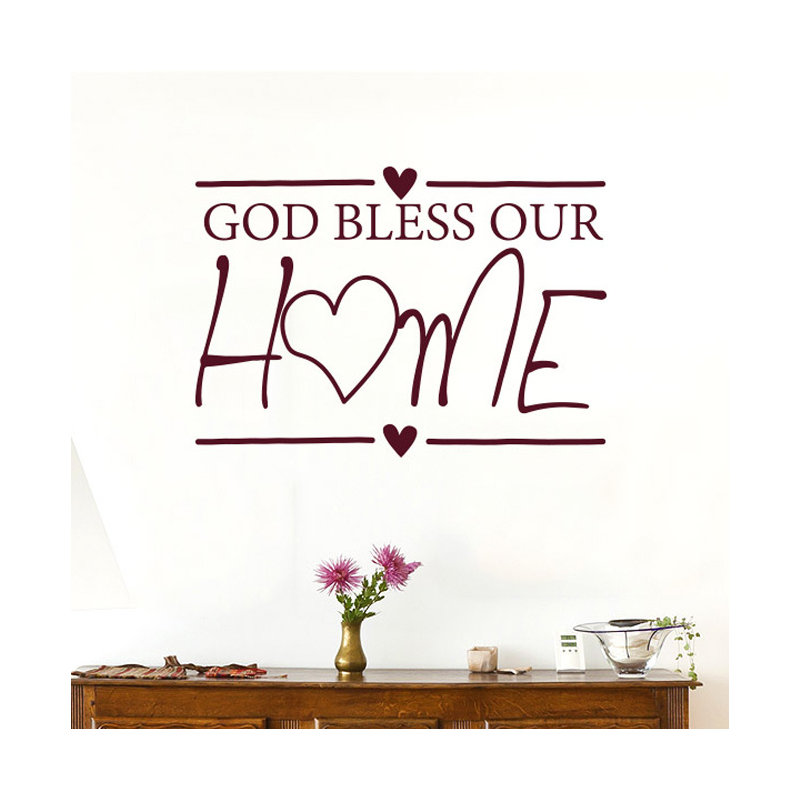 Wall Decal, Burgundy, Medium