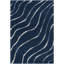 Tapis bleu / crème Ashal-1641925541