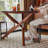Black Round Sintered Stone Dining table