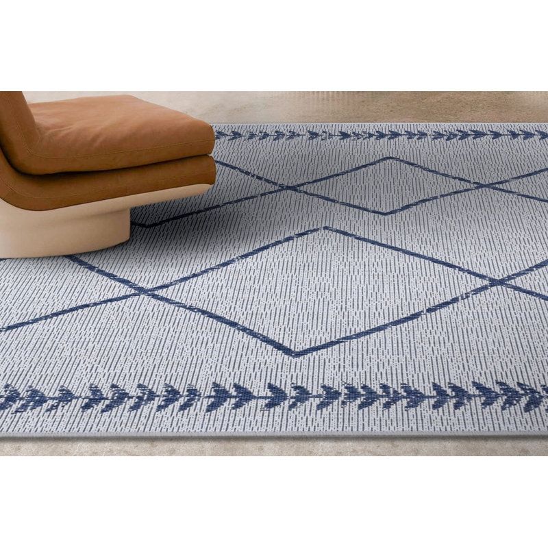 Navy Blue Sisal Carpet, 4 ft x 6 ft | 100% Natural Fiber, 0.2 in Pile Height, 1200 g/m², Machine Woven with Jute Base | Durable, Eco-Friendly, Ideal for Living Room & Bedroom, Easy to Clean & Maintain