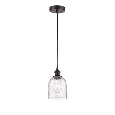 Edison Anacaren 1 Light 6" Cord Hung Pendant-616-G558