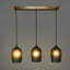 Luminaire suspendu 3 lumières Amedeo