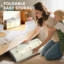 AIYAPLAY Double-Sided Foldable Baby Mat Reversible Floor Mat 200L x 180W cm