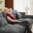 Extra Large Modern Velvet Sofa, Oversize Sofa, Clould Like Comfortable Seat And Back Support, With Waist Pillows And Throw Pillows-1226635428-1219095381