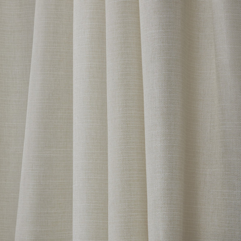 Linen Light-Filtering Faux Linen Curtain Panel Pair