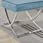 Chaise parsons rembourrée en velours capitonné Chary-216153790