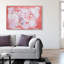 Passion Fruit Berry Blend Canvas Abstract Print by Oliver Gal-728396324-729203449