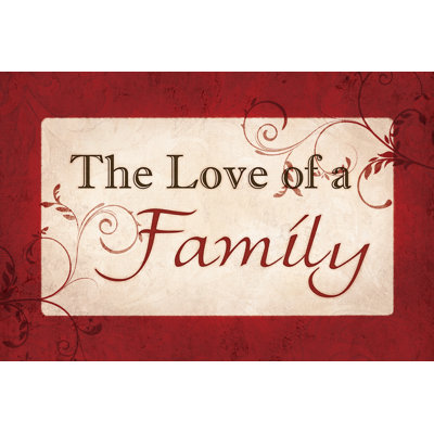 Family Love - Wrapped Canvas Print