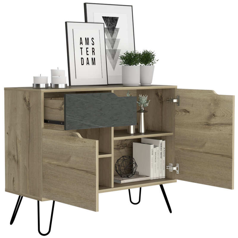 Duflos 2 Door, 1 Drawer Sideboard