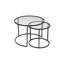 Ensemble de tables basses Nyshae
