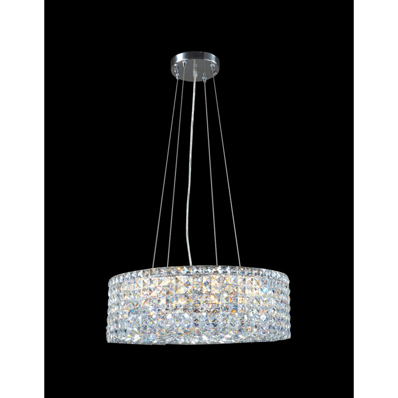 Contemporary - Light Pendant, Chinese (K9), 15, 7"H x 20"W x 20" D