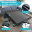 Canapé-lit gigogne 2-en-1 Latitude, canapé-lit convertible pleine grandeur avec matelas, canapé-lit 2 places rembourré pour le bureau du salon-1637171514-1658049580