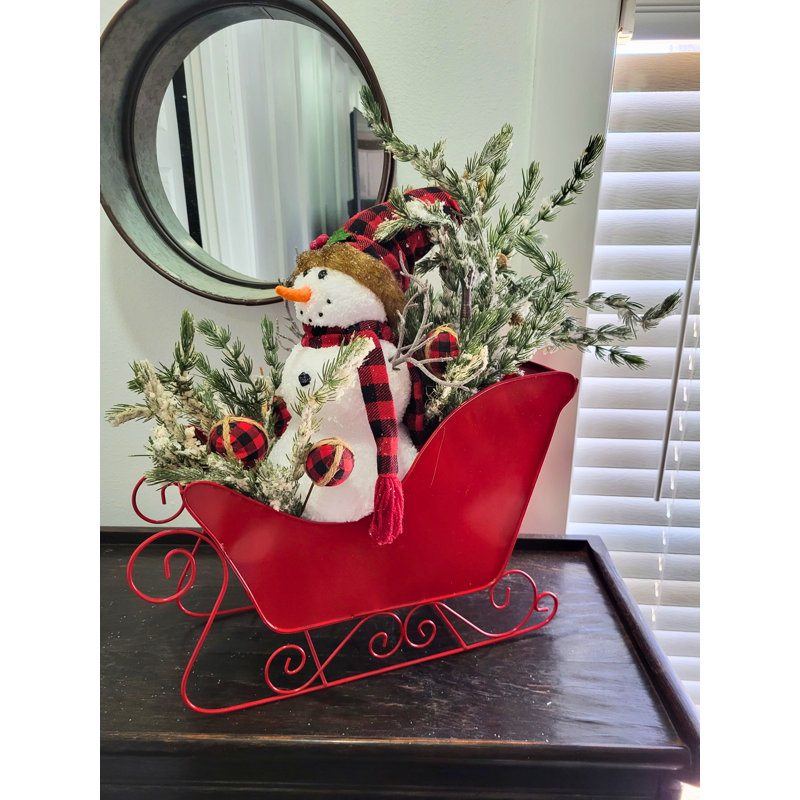 Arrangement in Sleigh