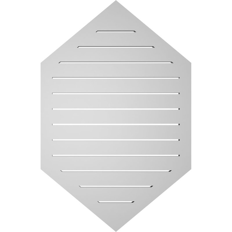 Pente verticale verticale en uréthane Signature, H 1,5 po x l 26 po x L 40 po