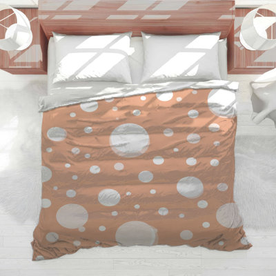 Polka Dots Bedding Pattern Comforter Modern