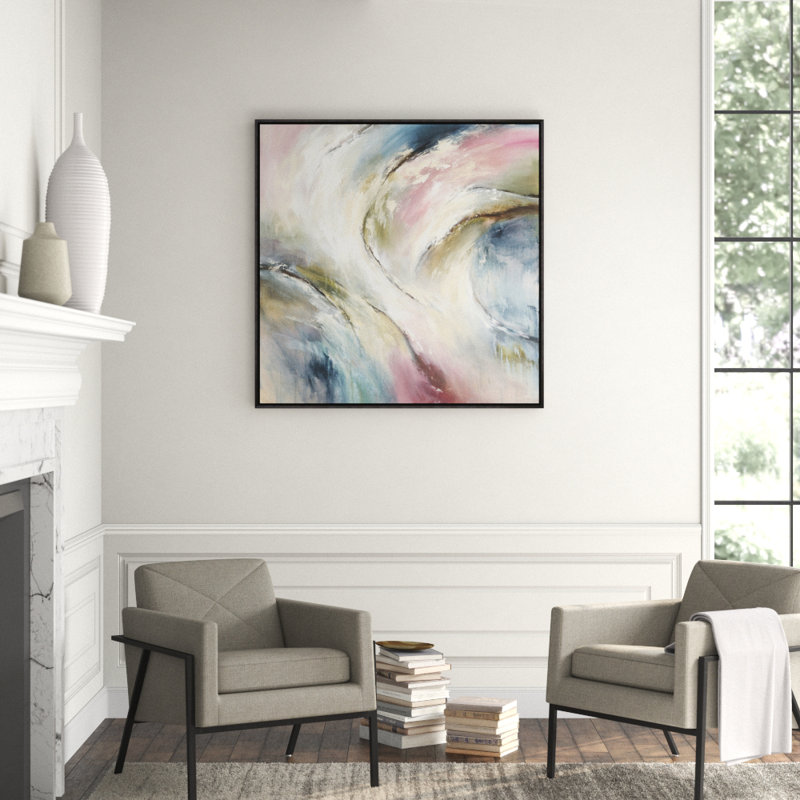 Stars Over Me Print by Jean Kenna, 31.5" H x 31.5" W x 1.5" D, Glass Coat