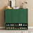 Green Solid wood Shoe Storage