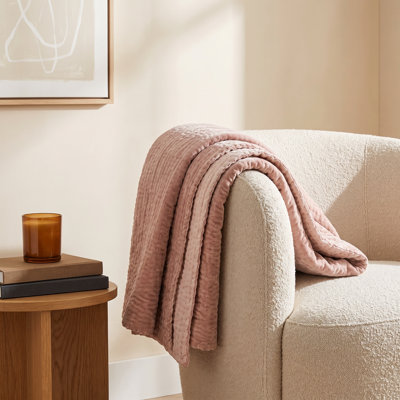 Lariah Cotton Quilted Throw Blanket