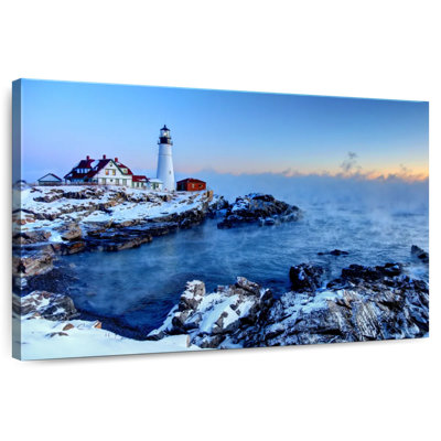 Gillard Frosty Portland Lighthouse