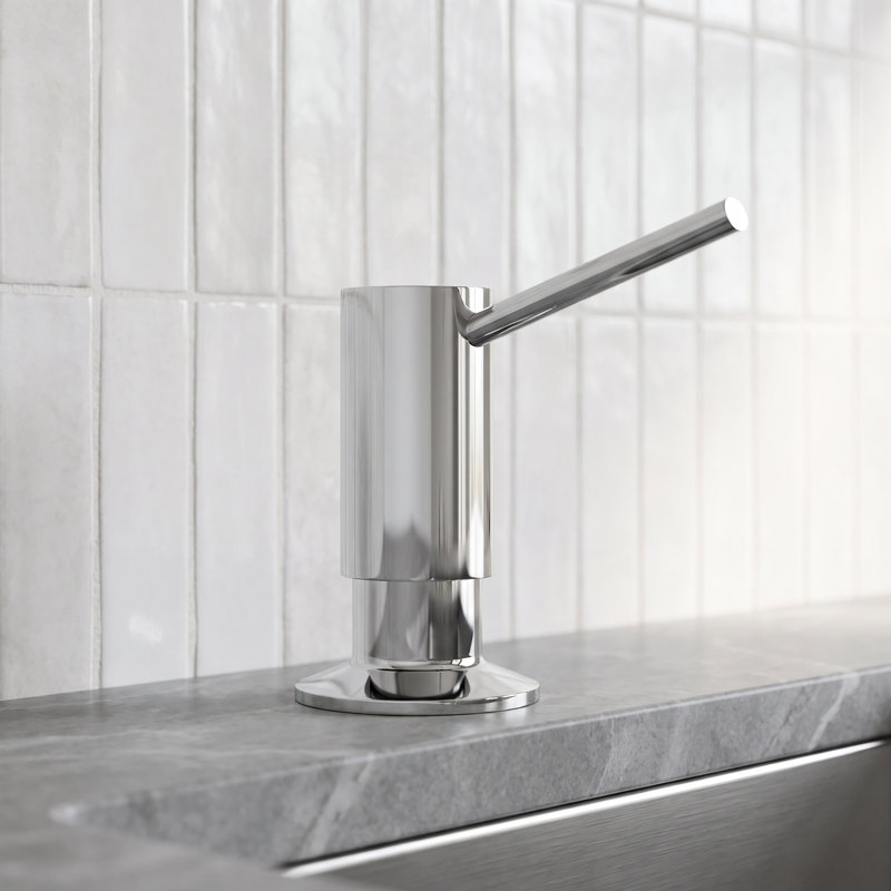 10 oz. Braddock Kitchen Soap Dispenser, Chrome