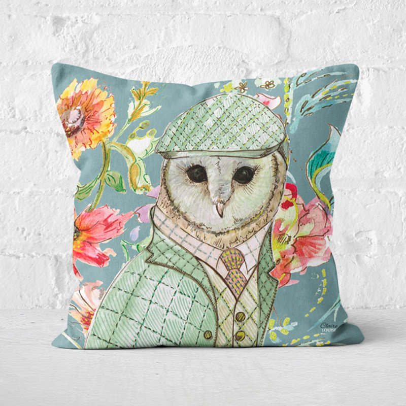 Josepha Floral Square Cushion