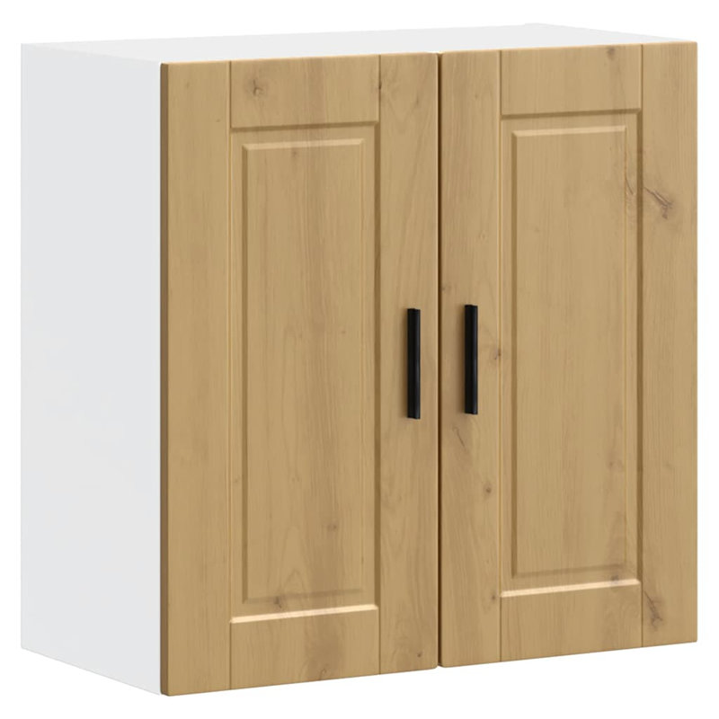 Vidaxl Kitchen Wall Cabinet Engineered Wood Medium, Artisian Oak