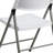 Ivadelle 330 lb. Capacity Plastic Folding Chair with Charcoal Frame-791698825