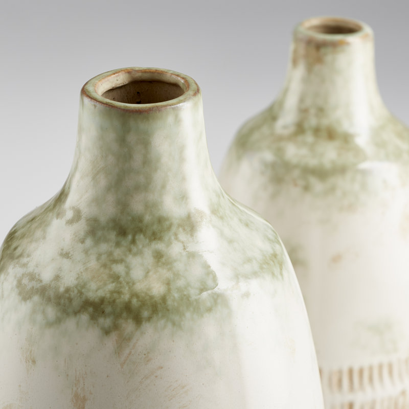 Yukon Terracotta Table Vase, 11" H x 6" W x 6" D