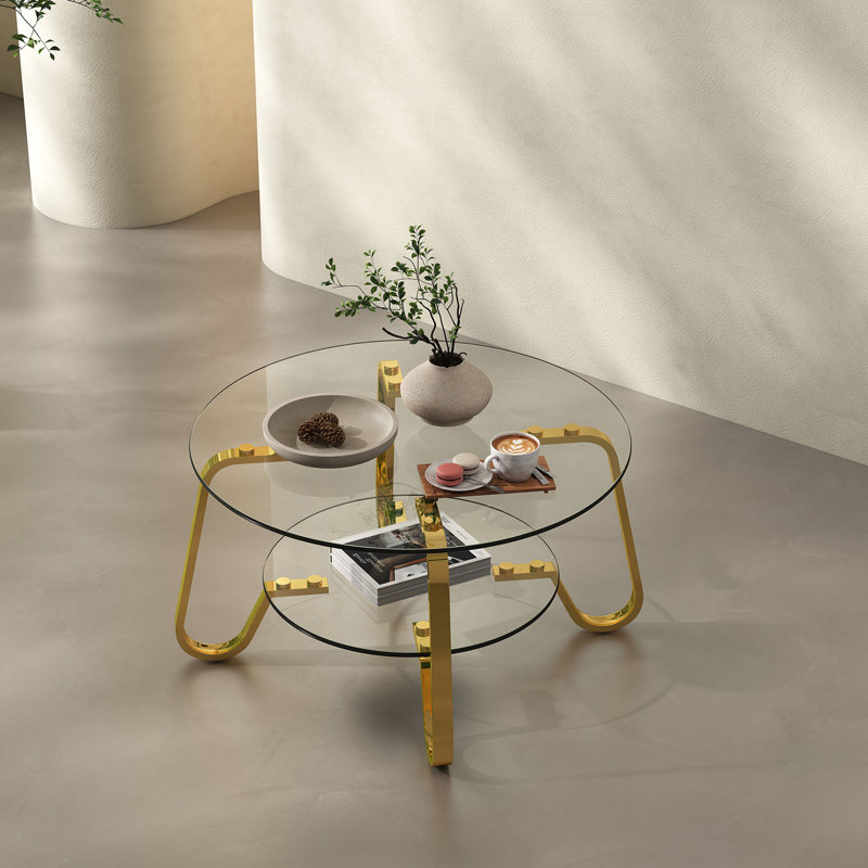 Glass Top Coffee Table