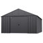 Remise en métal classique, 12 x 17, gris anthracite-119308591-85519960