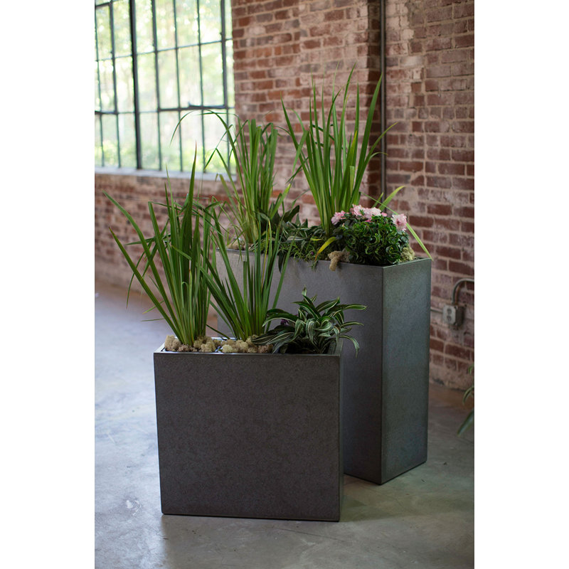 Cosmic Handmade Pot Planter, 27" H x 25.5" W x 10" D