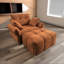 Canapé simple avec repose-pieds-125897847