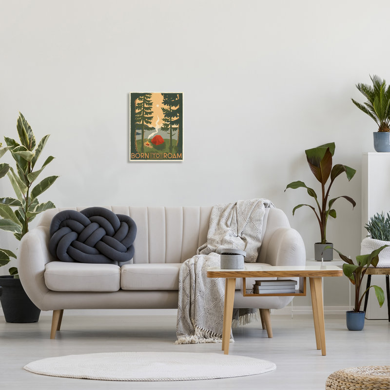«Born To Roam Expression», art texturé surdimensionné par Janelle Penner, H 19 po x l 13 po, Impression encadrée