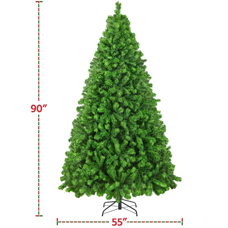 Arbre de Noël artificiel pré-éclairé, 7.5'