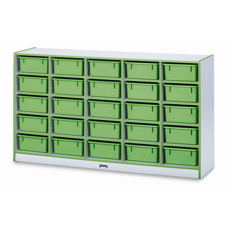 Rangement mobile pour baignoire Rainbow Accents®, H 35,5 po x l 60 po x P 15 po, Bleu, Non