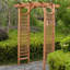 Arches de jardin en bois massif l 59 po x P 30 po Minakumari