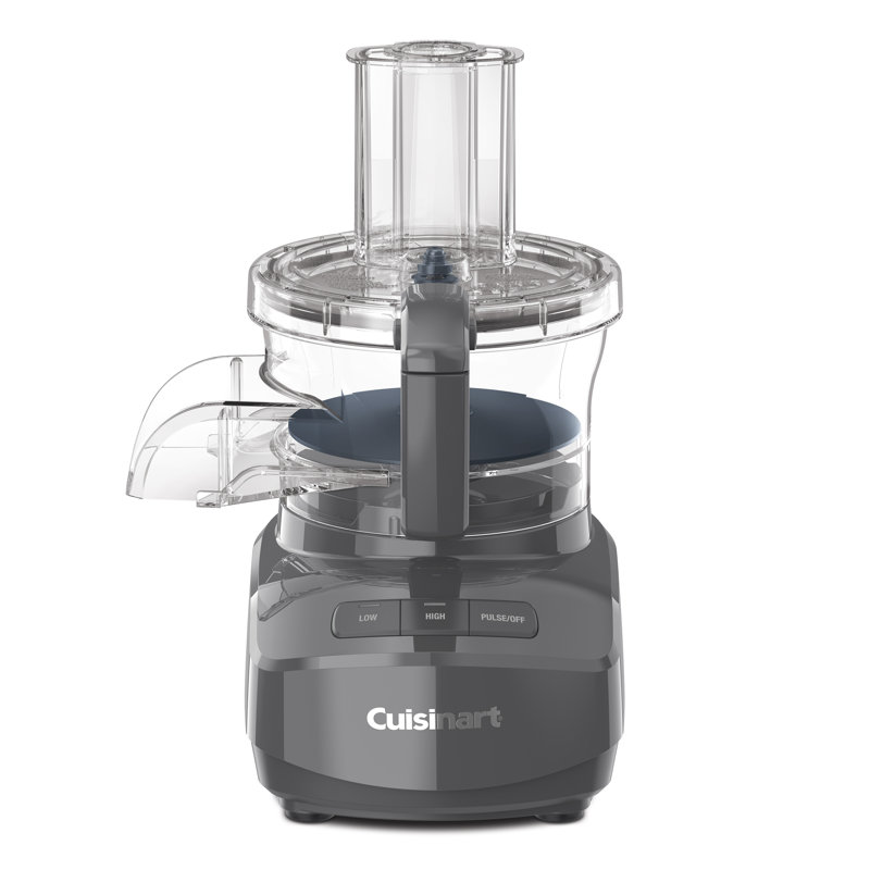 Cuisinart 9-Cup Continuous Feed Food Processor with Fine and Medium Reversible Shredding and Slicing Disc, Universal Blade, Continuous-Feed Attachment, and In-Bowl Storage